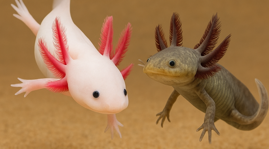 Мексикански аксолотъл - домашен любимец